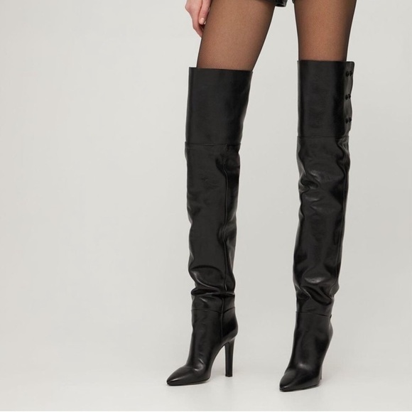 Rare Saint Laurent Jane Over the Knee Boots - Picture 9 of 9
